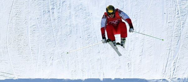 Sergueï Ridzik, médaillé de bronze en skicrosse à Pyeongchang - Sputnik Afrique