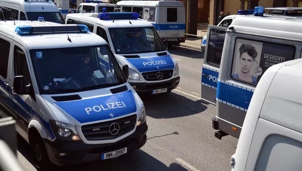 Des véhicules de la police allemande - Sputnik Afrique