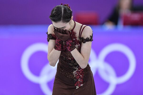 Evguenia Medvedeva pendant le programme libre Evguenia Medvedeva pendant le programme libre - Sputnik Afrique
