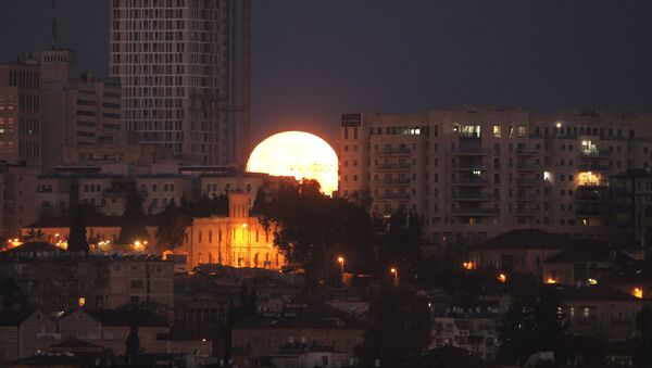 Заход Луны в Иерусалиме - Sputnik Afrique