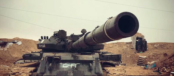 Un char syrien - Sputnik Afrique