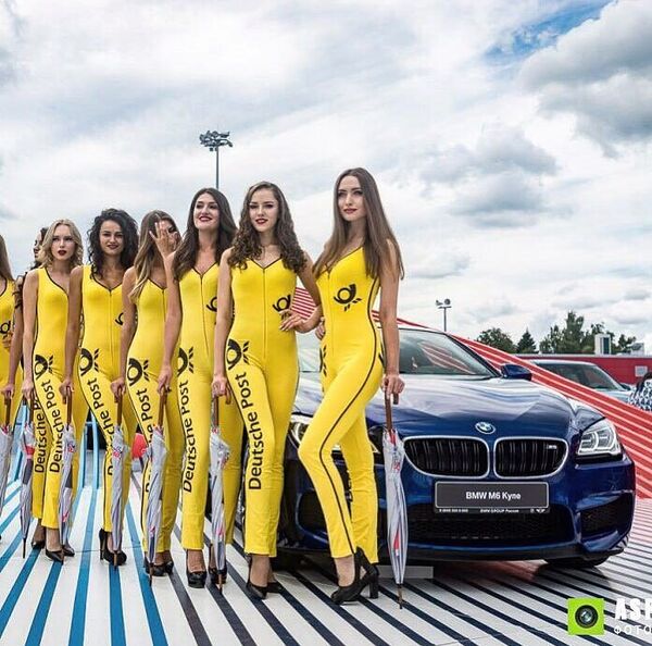 grid girls, mannequins de l'agence Asole - Sputnik Afrique