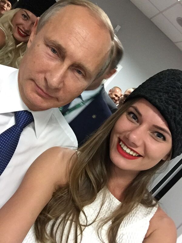 Violetta Igochina et Vladimir Poutine - Sputnik Afrique