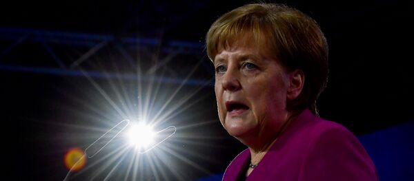 Angela Merkel lors du congrès de l'Union chrétienne-démocrate d'Allemagne (CDU) à Berlin - Sputnik Afrique