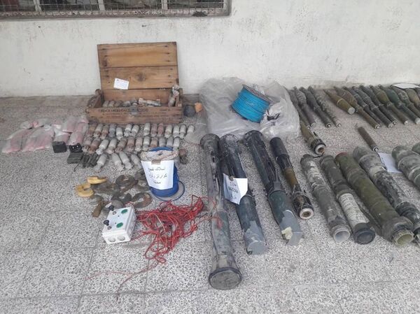 Cache d'armes de Daech - Sputnik Afrique