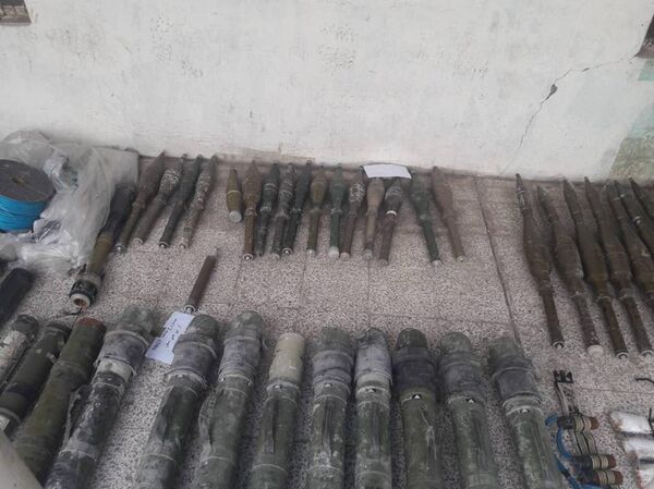 Cache d'armes de Daech - Sputnik Afrique