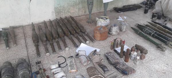 Cache d'armes de Daech - Sputnik Afrique