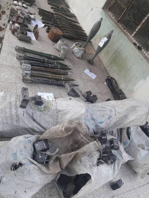 Cache d'armes de Daech - Sputnik Afrique