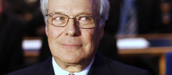 Baron David de Rothschild, Chairman of Rothschild Bank, waits for the beginning of an award ceremony after being elected European Banker of the Year 2011 in Frankfurt, Germany, Monday, Nov.19, 2012. - Sputnik Afrique