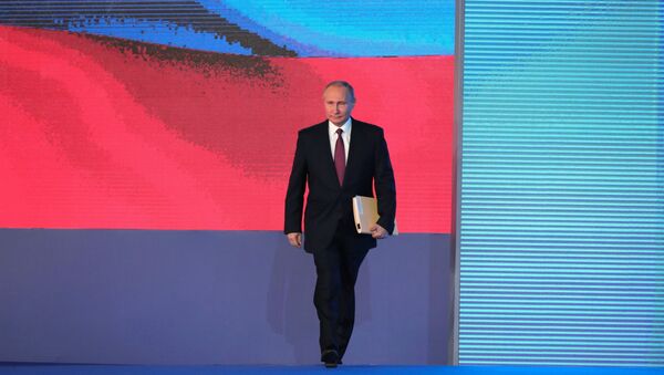 Ежегодное послание президента РФ В. Путина Федеральному Собранию - Sputnik Afrique