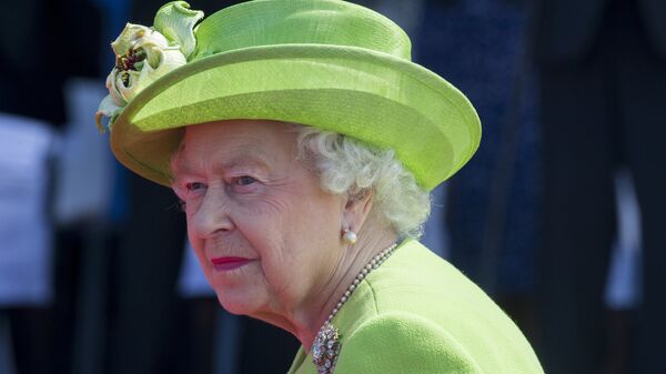 La reine Elizabeth II lors des festivités à l'occasion du 70e anniversaire du débarquement en Normandie - Sputnik Afrique