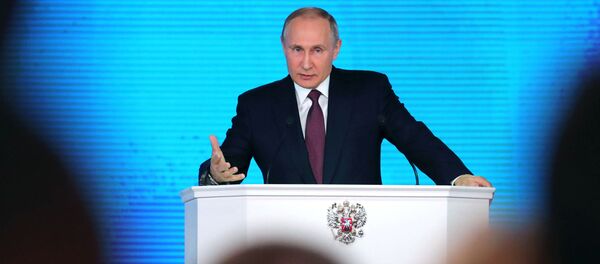 Message annuel de Vladimir Poutine à l'Assemblée fédérale - Sputnik Afrique