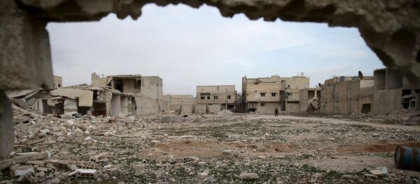 La ville syrienne de Douma, en Ghouta orientale - Sputnik Afrique