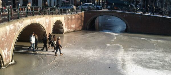 Froid à Amsterdam - Sputnik Afrique