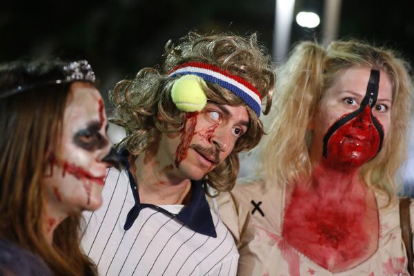 «Marche des zombies» à Tel Aviv - Sputnik Afrique