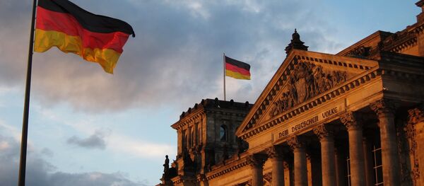 Un drapeau allemand - Sputnik Afrique