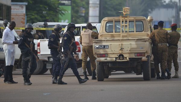 Forces de sécurité à Ouagadougou, Burkina Faso (photo d'archive) - Sputnik Afrique