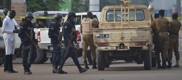 Forces de sécurité à Ouagadougou, Burkina Faso (photo d'archive) - Sputnik Afrique