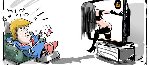 La célèbre actrice de films X a porté plainte contre le Président américain - Sputnik Afrique