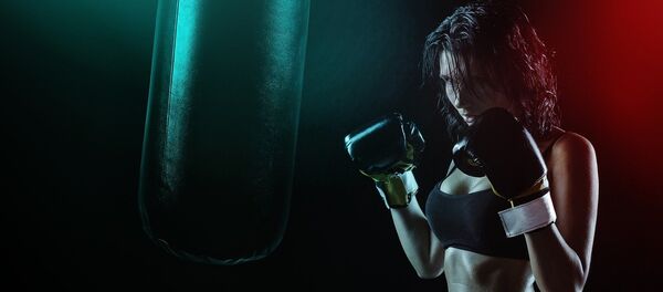 Девушка на ринге - Sputnik Afrique
