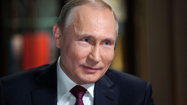 Президент РФ В. Путин дал интервью телеканалу Эн-би-си - Sputnik Afrique