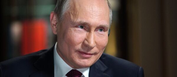 Президент РФ В. Путин дал интервью телеканалу Эн-би-си - Sputnik Afrique