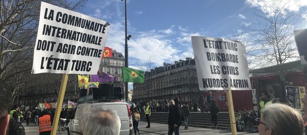 Manifestation pro-kurde à Paris - Sputnik Afrique