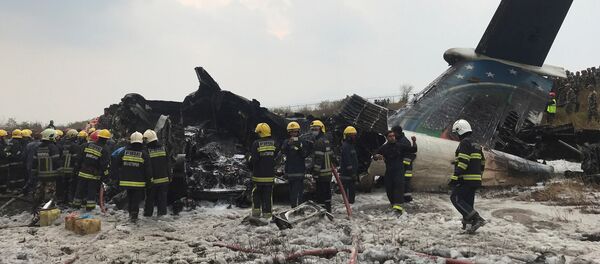 Un avion de ligne bangladais s'écrase lors de la phase d'atterrissage à Katmandou au Népal - Sputnik Afrique