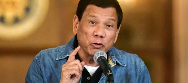 Rodrigo Duterte, presidente de Filipinas - Sputnik Afrique