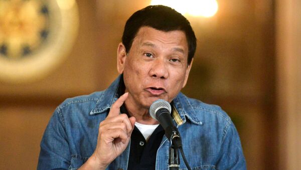 Rodrigo Duterte, presidente de Filipinas - Sputnik Afrique