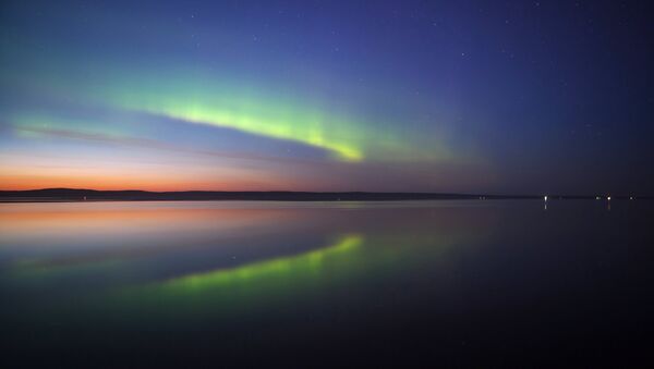Aurora borealis in Petrozavodsk - Sputnik Afrique