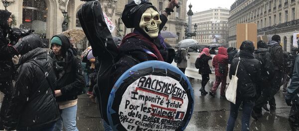 Париж, протест - Sputnik Afrique