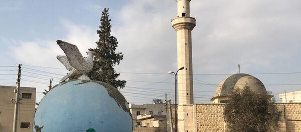 Le square central à Afrine, en Syrie - Sputnik Afrique