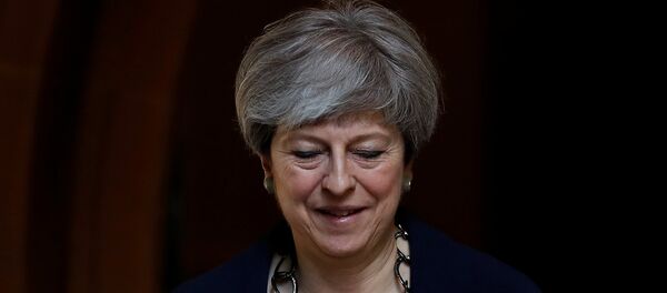 Theresa May, primera ministra británica - Sputnik Afrique
