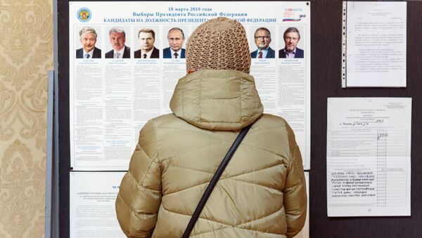 Vote dans le cadre de la présidentielle russe à l'étranger - Sputnik Afrique