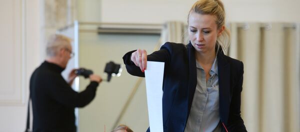 Голосование на выборах президента России за рубежом - Sputnik Afrique