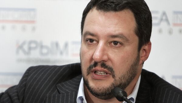 Matteo Salvini ha sempre condannato le sanzioni antirusse, - Sputnik Afrique