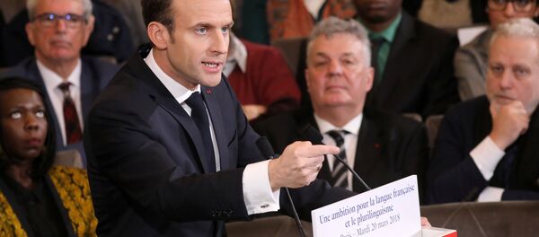 Emmanuel Macron - Sputnik Afrique