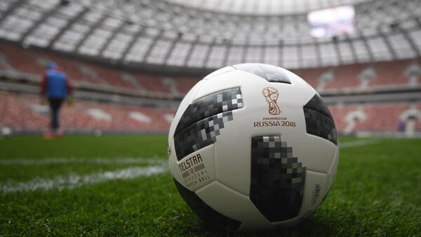 Un ballon officiel de la Coupe du monde 2018 - Sputnik Afrique