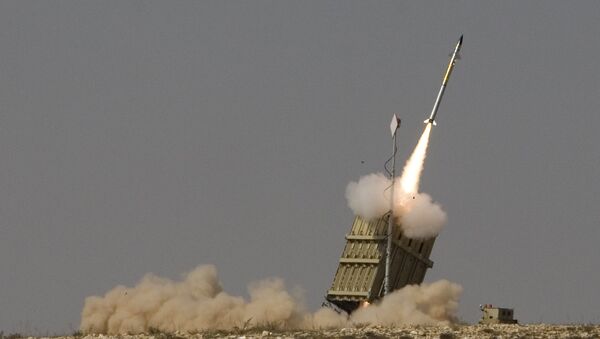 Système antimissile israélien Dôme de fer (image d'illustration) - Sputnik Afrique