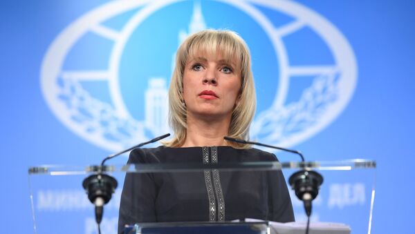 María Zajárova, portavoz del Ministerio de Exteriores de Rusia - Sputnik Afrique