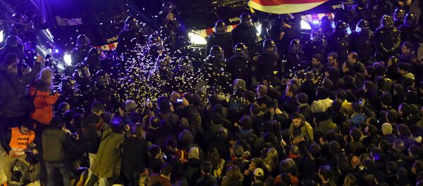 Affrontements à Barcelone - Sputnik Afrique