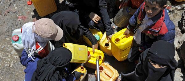 Pénurie d'eau au Yémen - Sputnik Afrique
