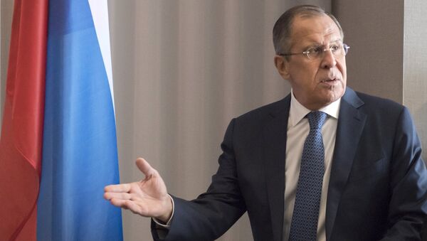 Serguéi Lavrov, ministro de Exteriores de Rusia - Sputnik Afrique