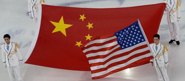 Церемония открытия чемпионата мира по фигурному катанию в Шанхае - Sputnik Afrique