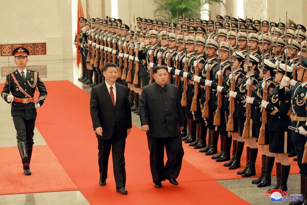 La première visite à l’étranger de Kim Jong-un - Sputnik Afrique