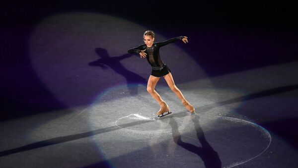 Russia's Alexandra Trusova performs during the exhibition gala at the ISU Grand Prix of Figure Skating Final in Nagoya, Japan - Sputnik Afrique