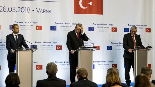 Sommet UE-Turquie en Bulgarie - Sputnik Afrique