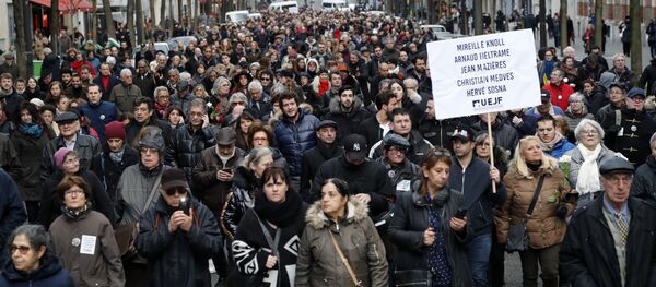 Marche blanche pour Mireille Knoll Marche blanche pour Mireille Knoll - Sputnik Afrique