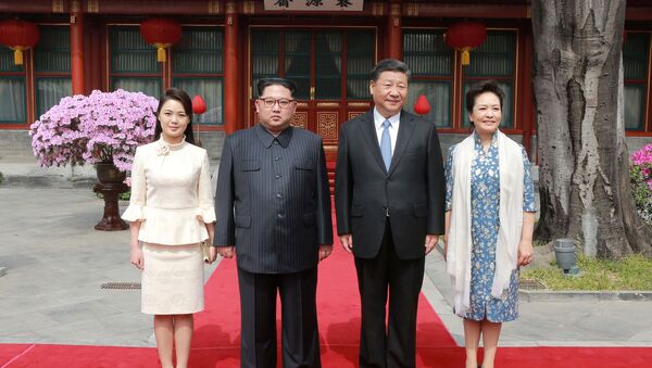 La récente visite de Kim Jong-un en Chine - Sputnik Afrique